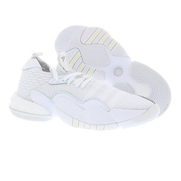 NIB adidas Mens Trae Young 2 Basketball Shoes White Mens 12 Womens 13 FLF194 - Picture 2 of 4